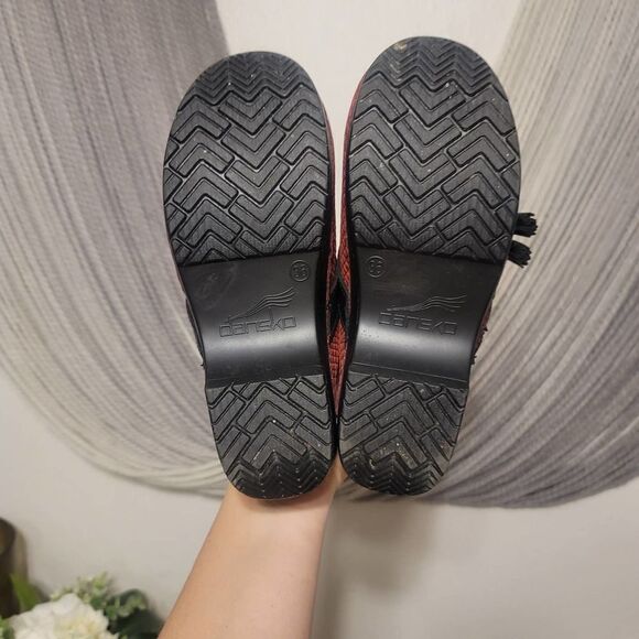 Dankso Shandi Snakeskin Clogs Sz 36 - Picture 7 of 8